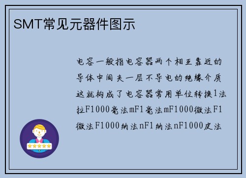 SMT常见元器件图示